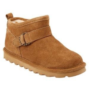 New BEARPAW Suede Micro Water- and Stain-Repellent Boot Tan 10M